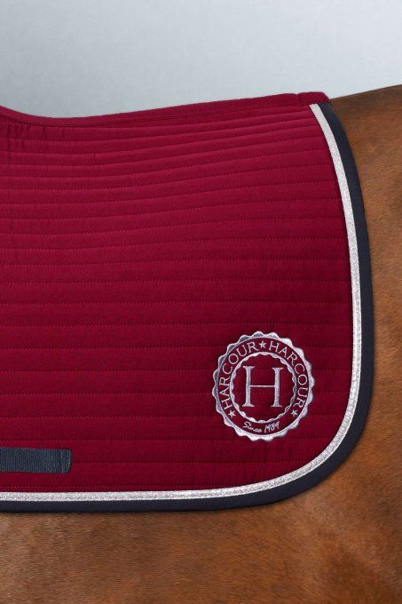 HARCOUR- Tapis de selle - KAREMBAR - BORDEAUX