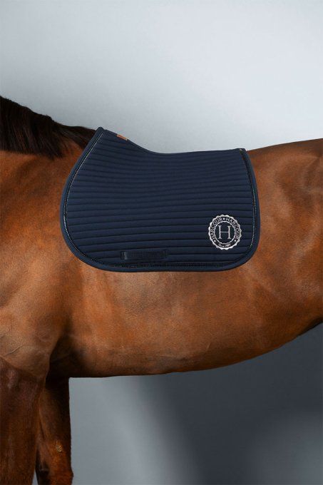 HARCOUR- Tapis de selle - KAREMBAR - FULL NAVY