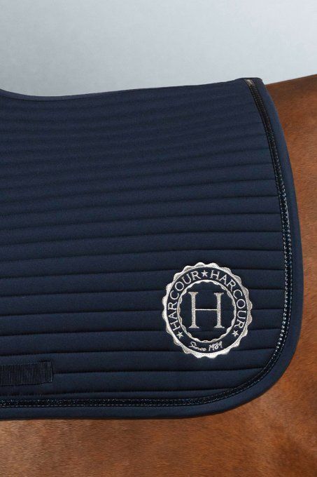 HARCOUR- Tapis de selle - KAREMBAR - FULL NAVY