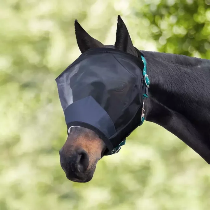 Masque anti-mouches cheval sans oreilles Happy Ears 
