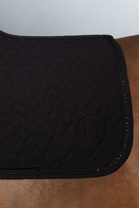 HARCOUR - Tapis de selle - SAPHIR - NOIR